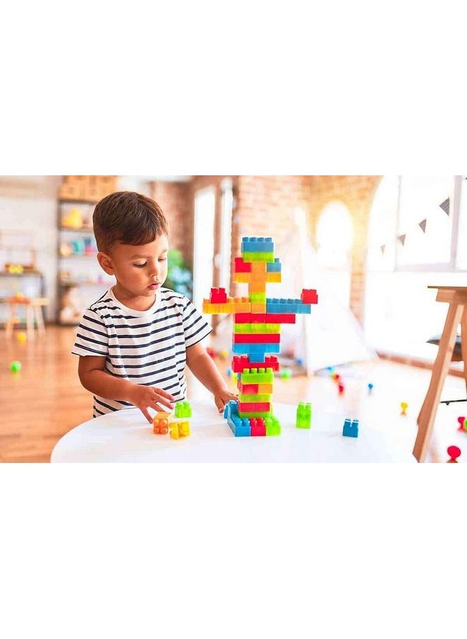 Storio DIY Puzzle Building Blocks Game Toys for Kids Educational Blocks Learning Puzzle Learning Toy for Kids (54+ Pcs),Multi