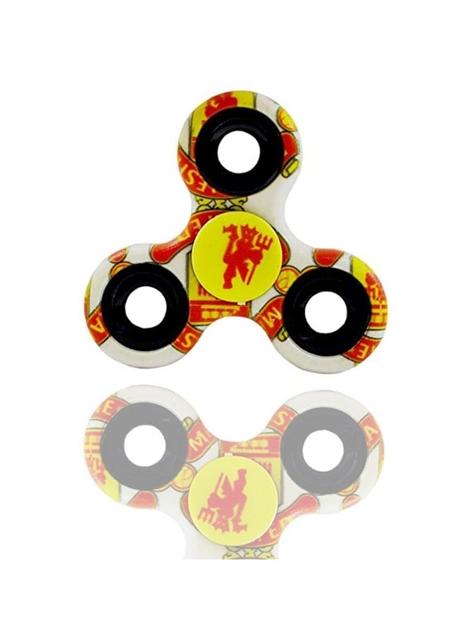 Premsons® Hand Spinner Desk Toy - High Speed Smooth Finger Spin Sensory Fidget Stress Relief Game Play for Kids & Adults - Birthday Party Gift - Combo - Orange & Multicolor