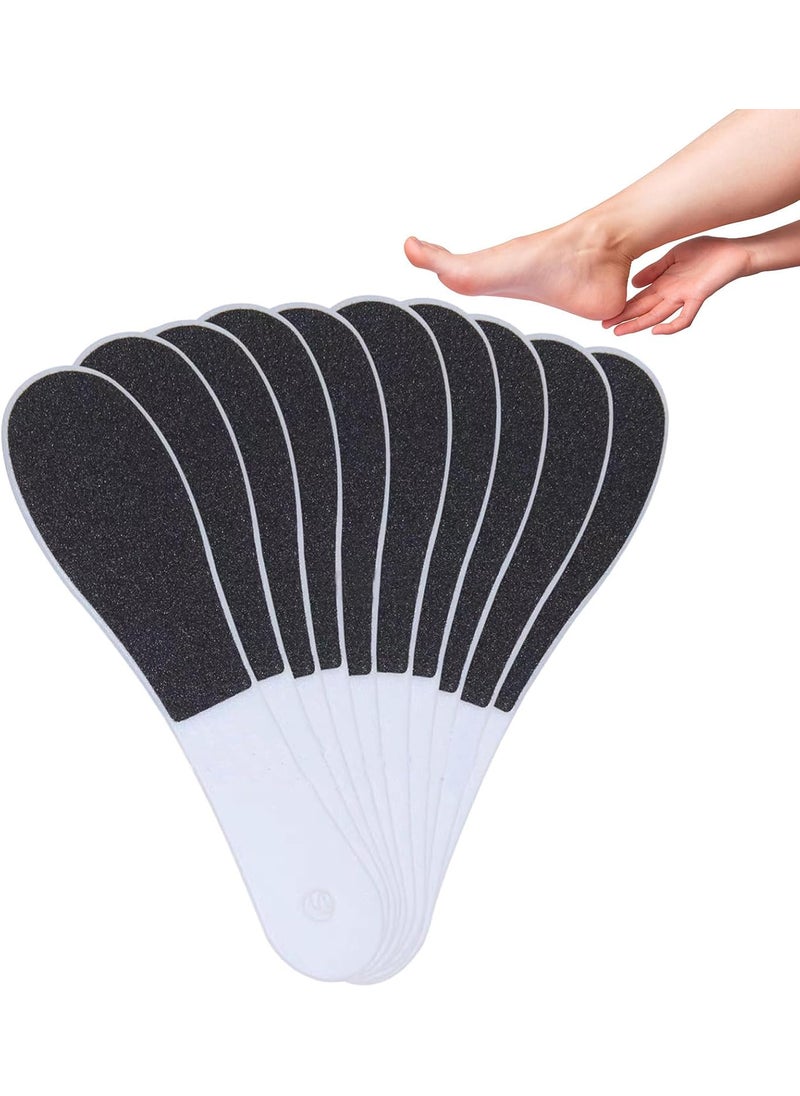10 Pack Foot FileFoot Callus Remover Professional Sandpaper Pedicure Tools Double Side Foot Scrubber Sander for Dead Skin Foot Rasp Pedicure for Women Mother Manicure Beauty Shop Spa