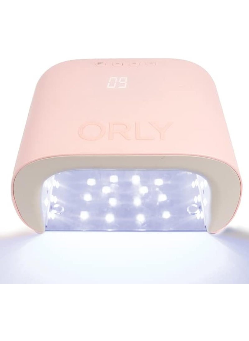 ORLY Cordless Gel Lamps for Curing Gel Nail Polish  LED Lamp for Nails Pink