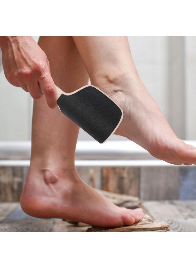2 Pcs Curved Foot File Callus Remover for Feet, Double Sided Heel File Scraper U Shaped Foot Scrubber Dead Skin Remover