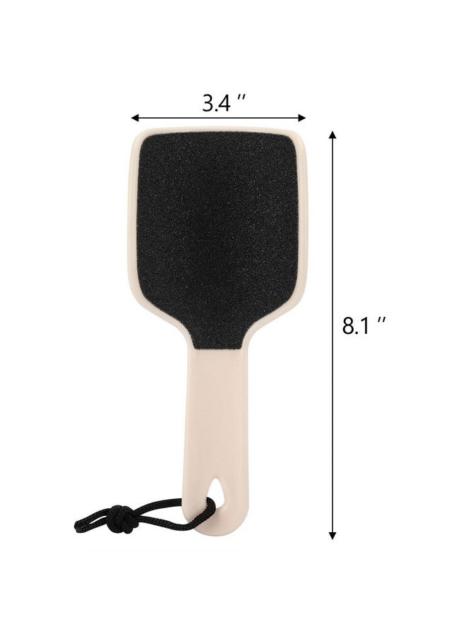 2 Pcs Curved Foot File Callus Remover for Feet, Double Sided Heel File Scraper U Shaped Foot Scrubber Dead Skin Remover