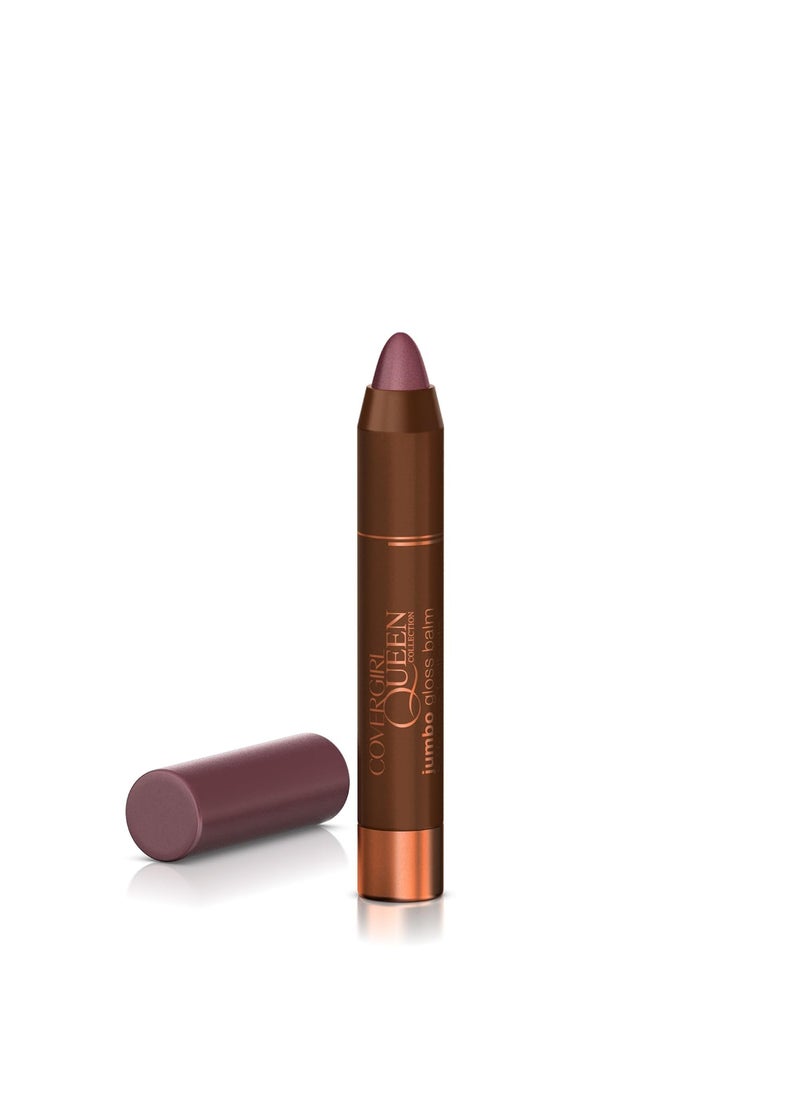 COVERGIRL Queen Jumbo Gloss Balm Almond Butter Q810 13 oz packaging may vary