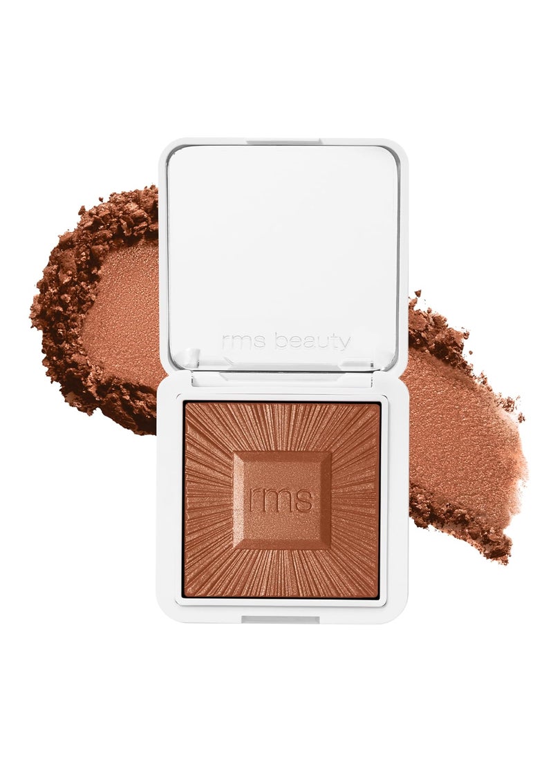 RMS Beauty ReDimension Hydra Bronzer  Gel to Powder Bronzer Talc Free Cream Bronzer Powder Refillable Cream Contour Powder Bronzer Face Makeup