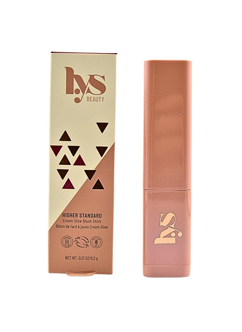 Higher Standard Cream Glow Blush Stick  Unfazed  Berry Plum 1 Count Pack of 1