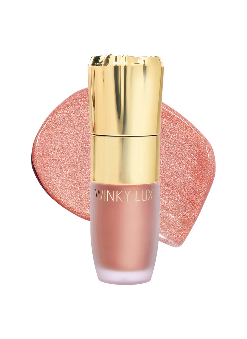 Winky Lux Cheeky Rose Liquid Highlighter Gel Cream Blush Wand Blendable  Buildable Pigment Long Lasting Weightless Nova