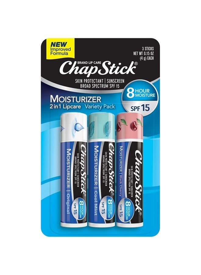 Chapstick Lip Tube (Pack of 3)