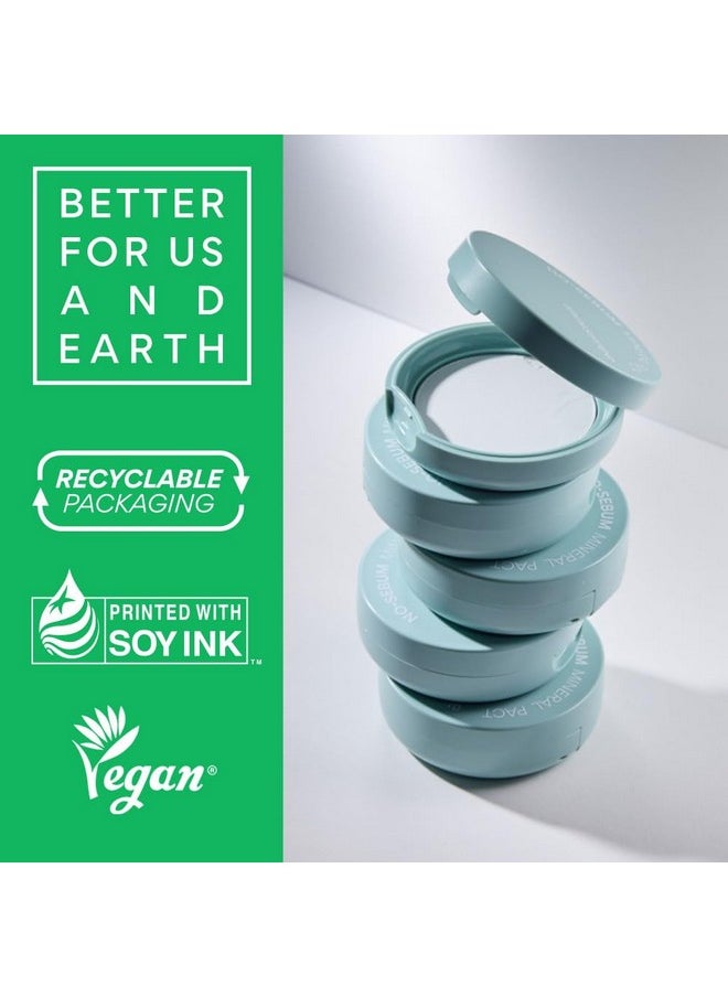 Innisfree No Sebum Mineral Natural Powder 8.5g | Korean Setting Powder for Face | Oil Control for Oily Skin, Makeup Fixer, Reduces Hair Greasiness, Mattifying, Long-Lasting, Compact, Loose Powder