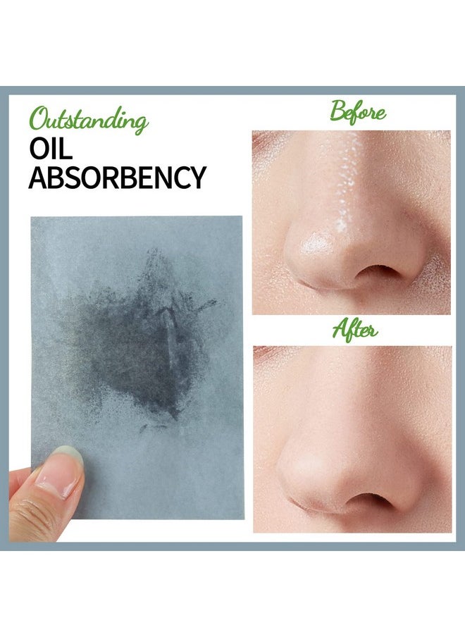 FANDAMEI 600 Counts Oil Blotting Sheets For Face, Oil Blotting Papers For Face, Blotting Paper for Oily Skin, Oil Control Film, Oil Absorbing Sheets For Face, Oil Absorbing Tissues