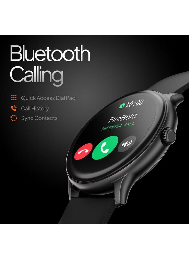 Fire-Boltt Phoenix Pro Smart Watch 1.39 inch Bluetooth Calling, AI Voice Assistant, Metal Body with 120+ Sports Modes, SpO2, Heart Rate Monitoring (Black)