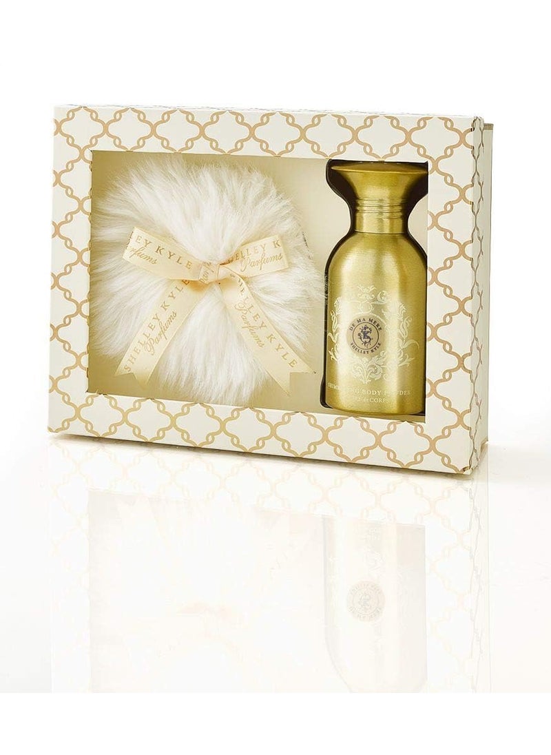 Talc Free Shelley Kyle De Ma Mere Shimmer Powder Gift Box Set 48Grams