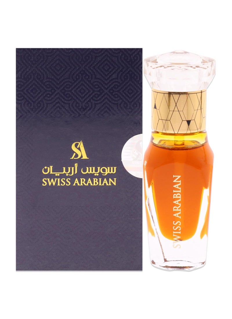 Swiss Arabian Amber Aura For Unisex  Luxury Fragrance Products From Dubai  Long Lasting Personal Perfume Oil  A Seductive Exceptionally Made Signature Aroma  Luxurious Scent Of Arabia  04 Oz