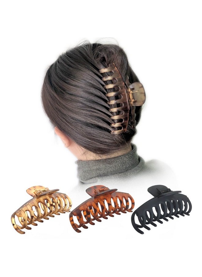 OWIIZI Big Hair Claw Clips for Women - Long Thick Hair 4.3