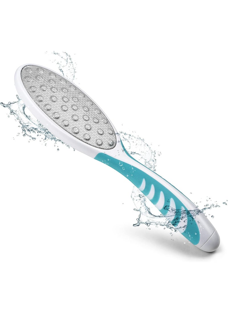 FVION Foot File Callus Remover Cracked Heel Shaver  Double Sided Pedicure FileFoot Scraper for Wet and Dry Feet