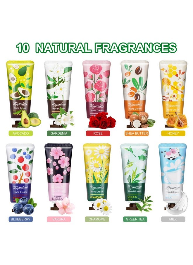 80 Pack Hand Cream Gift Set: Hand Lotion Travel Size, Mini Hand Lotion Bulk, Lotion Sets for Women Gift, Hand Cream for Dry Cracked Hands, Stocking Stuffers Christmas Gifts For Women Coworker