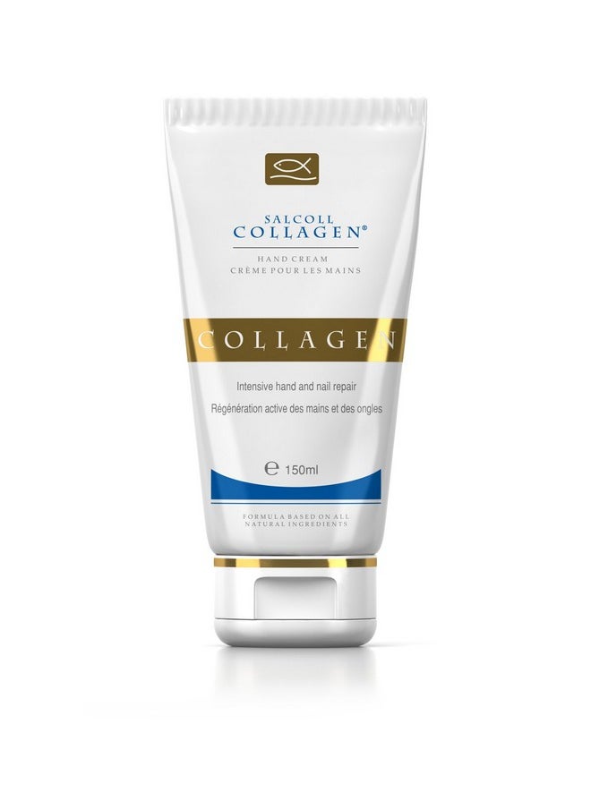 Pure Bioactive Anti-Aging Collagen Repair Hand Cream - Hypoallergenic Moisturizing Lotion, Dry Skin Relief, All Skin Types, 150 ml