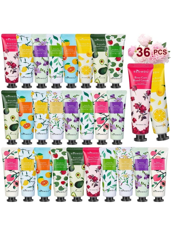 36 Pack Hand Cream Gift Set, Hand Lotion Travel Size, Christmas Gifts For Women, Bulk hand Cream,Travel Size Lotion, Mini Hand Cream, Stocking Stuffers Bulk Gifts for Women Coworker Teacher Bridesmaid