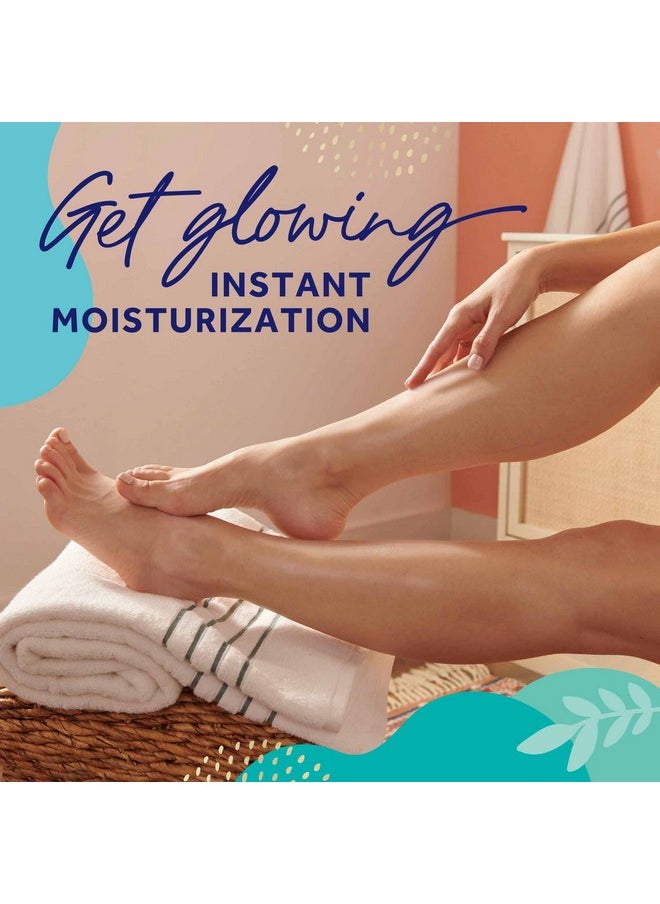 Amope Radiant Glowing Skin Leg & Foot Daily Hydrating Serum, 3.5 FL OZ, Body Lotion, Feet Cream, Moisturizer, Nourishing Complex of Collagen - Shea Butter - Vitamin E