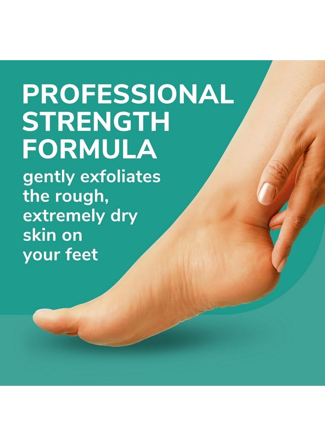 Dr. Scholl's Dry, Flaky Skin Remover Ultra Exfoliating Foot Lotion Cream, 3.5 oz, Moisturizer with Urea for Rough Dry Cracked Feet, Heal and Soothe for Healthy Looking Feet, Intensive Foot Skin Care