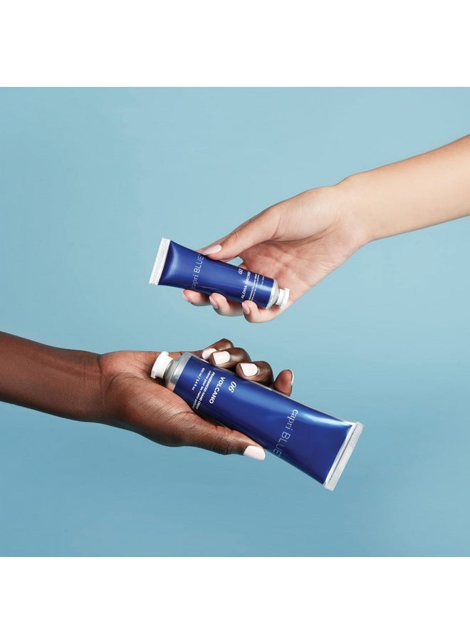 Capri Blue Hand Cream for Dry Cracked Hands - Volcano Moisturizing Jojoba Oil & Shea Butter Lotion - Dry Hand Cream Travel Size Tube - Paraben, Sulfate, Cruelty-Free Vegan Lotion (3.4 Oz)
