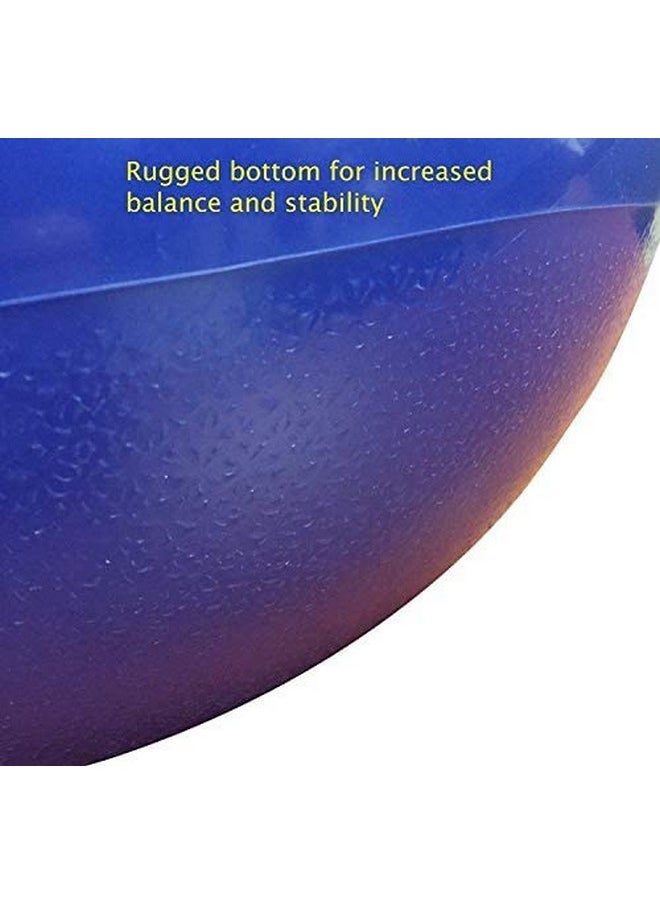 Storio Inflatable Hopper Ball for Kids (Hip-Pity Hop Ball, Hopping Ball, Bouncy Ball with Handles, Sit & Bounce, Kangaroo Bouncer, Jumping Ball),Multicolor