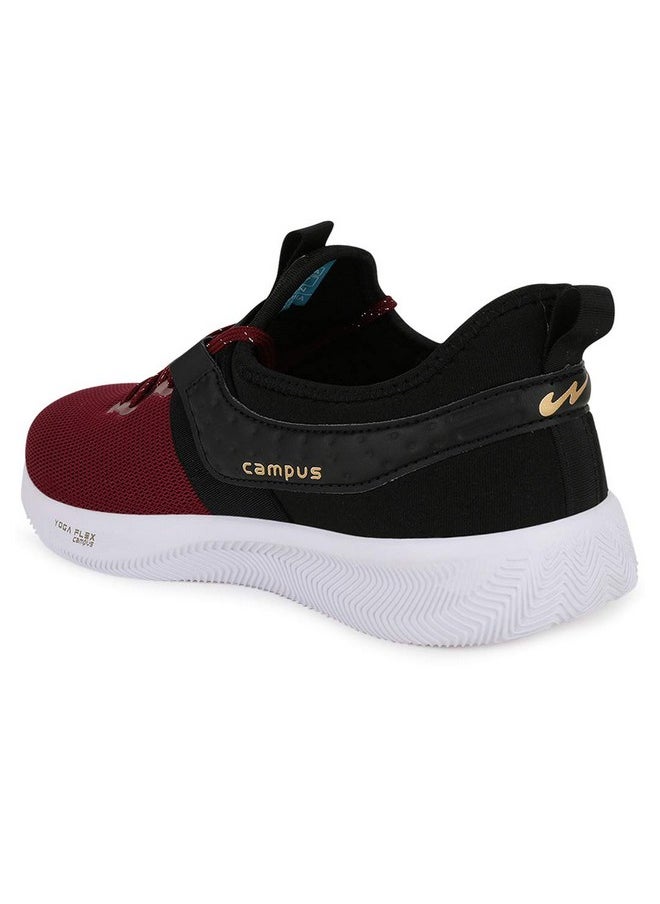 Campus Women's Sherry MHRN/BLK Walking Shoes - 6UK/India Sherry