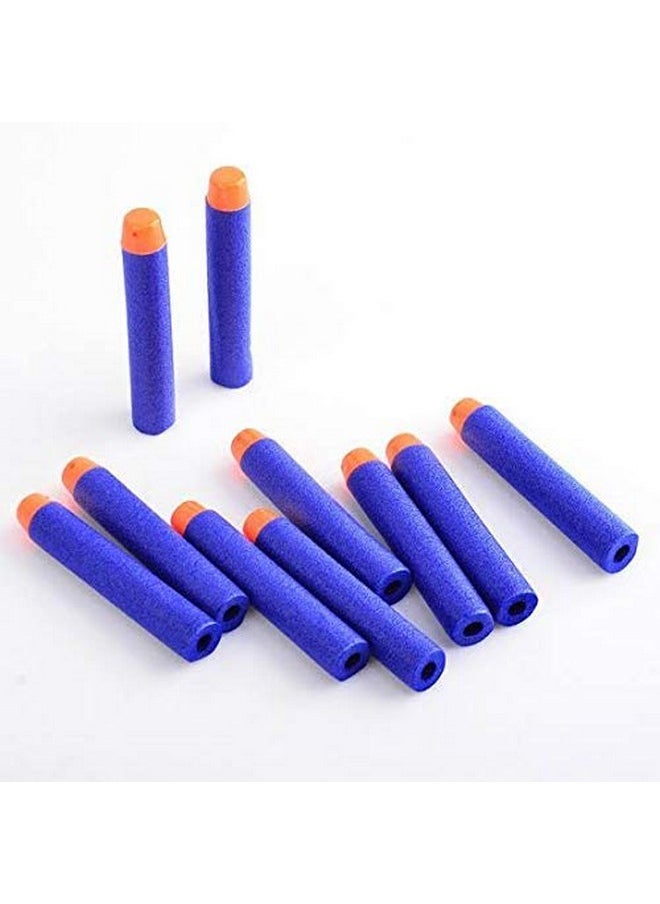 ZZ ZONEX Toy Bullet Foam Dart Bullets For N Strike Elite Guns, 100 -Pieces, (Blue), Adult