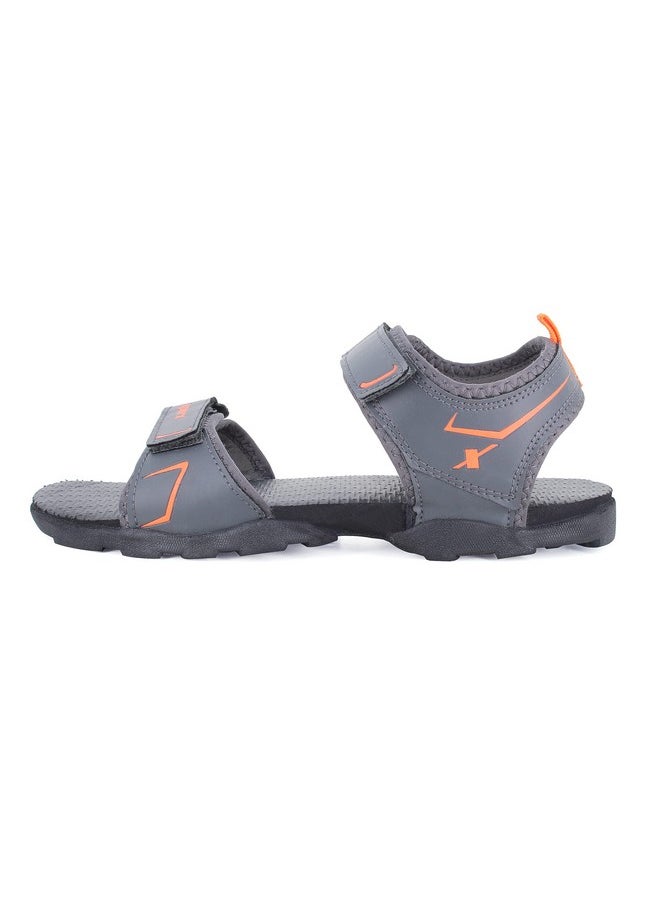 Sparx mens SS 713 | Latest, Daily Use, Stylish Floaters | Grey Sport Sandal - 9 UK (SS 713)