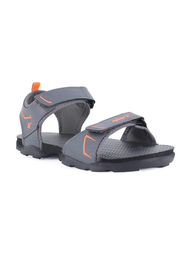 Sparx mens SS 713 | Latest, Daily Use, Stylish Floaters | Grey Sport Sandal - 9 UK (SS 713)