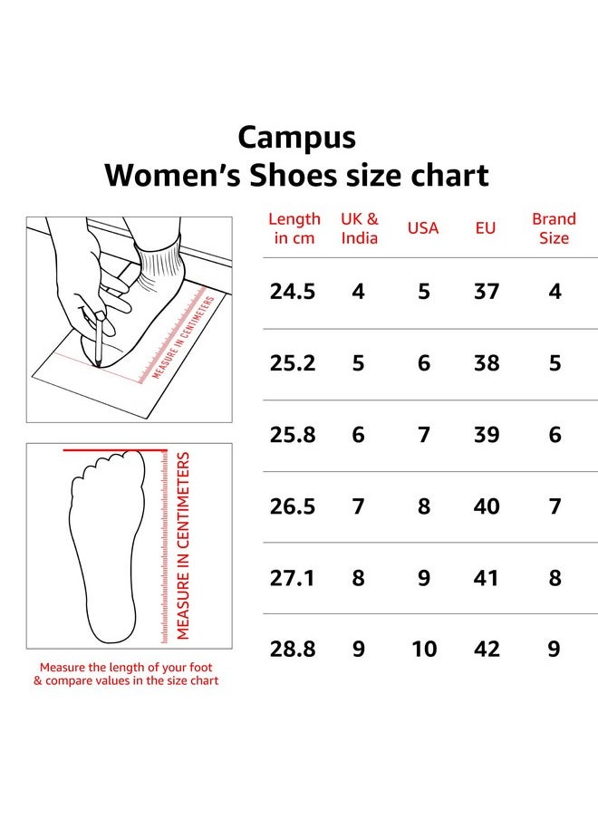 Campus Women's Claire LEVENDER/BLU Running Shoes - 4UK/India Claire