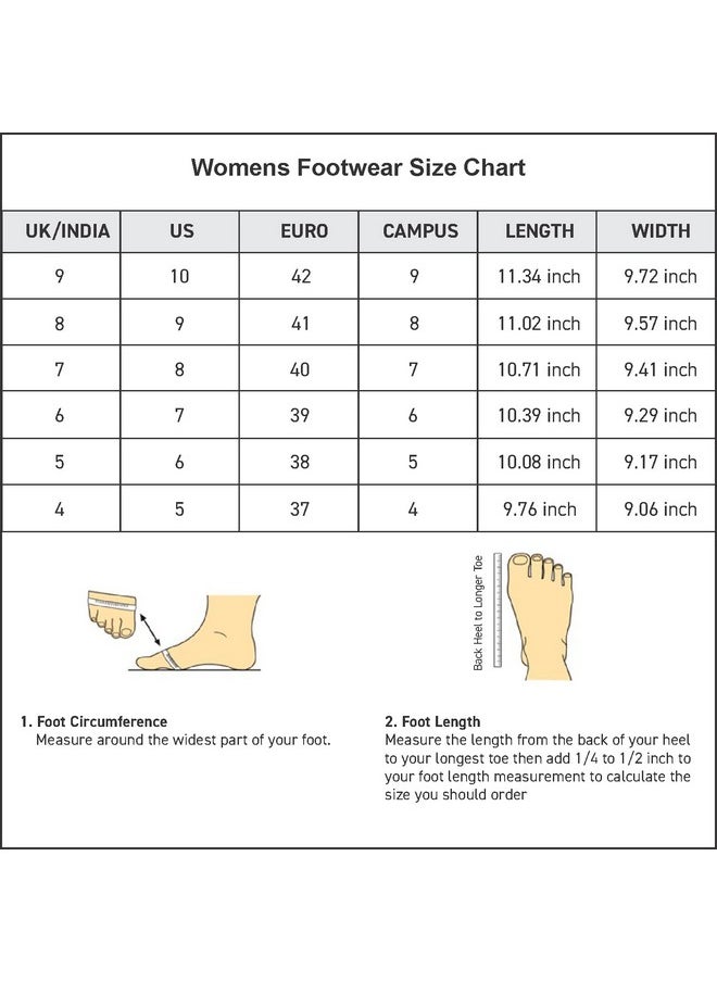 Campus Women's Claire LEVENDER/BLU Running Shoes - 4UK/India Claire