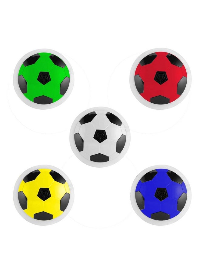 VGRASSP Hover Soccer Ball, Soft Eva Material Foam Bumper Air Indoor Football Made in India for Kids, Toy with Multi Colour LED Lights, Best Gifts for Toddlers, Boys and Girls (Color as per Stock)