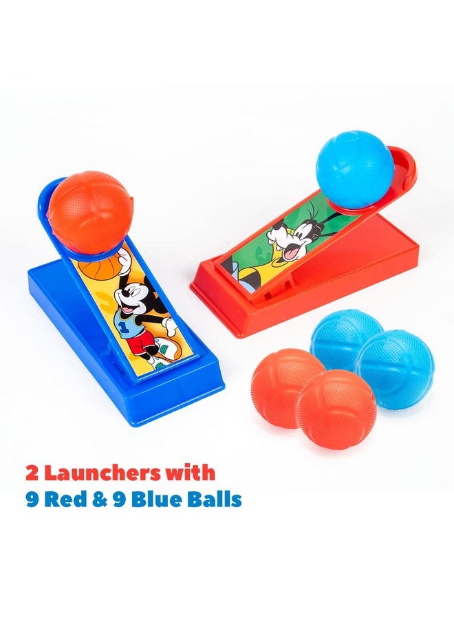 Ratna's Twin Arcade Basketball | Mickey & Friends Theme Tabletop Indoor Game for 2 Players, Age 5+