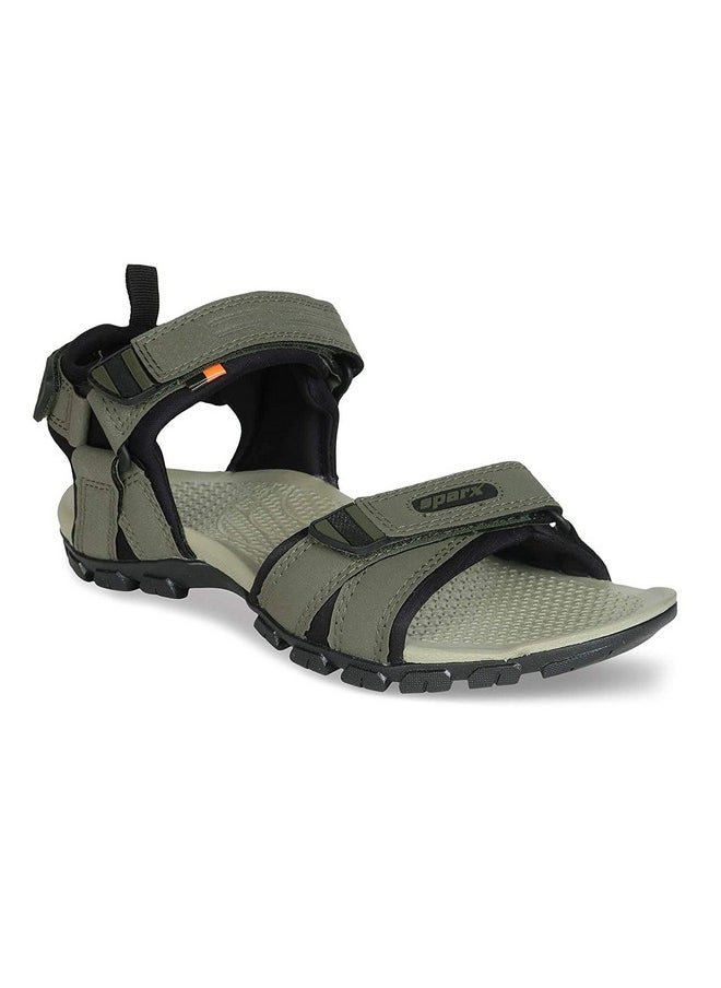 Sparx Mens SS 481 | Latest, Daily Use, Stylish Floaters | Olive Sport Sandal - 6 UK (SS 481)