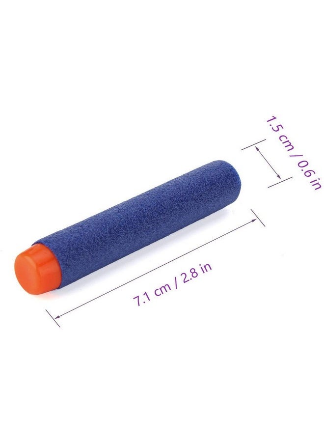 home buy Pack of 50 Pcs Foam Dart Bullets, Round Head, Blue