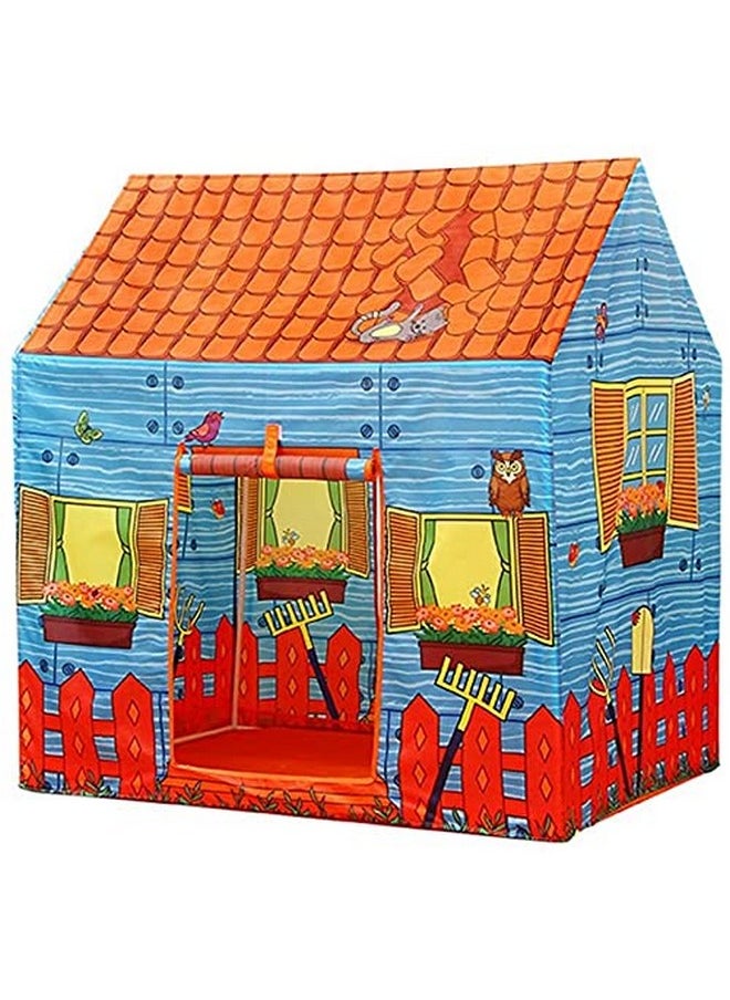 Toyshine Farm House Kids theme theme tent house Play Tent for kid Girls and Boys Playhouse - Multicolor