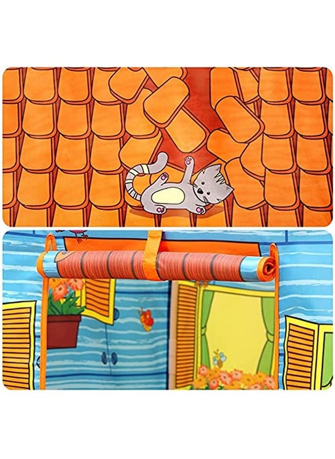 Toyshine Farm House Kids theme theme tent house Play Tent for kid Girls and Boys Playhouse - Multicolor