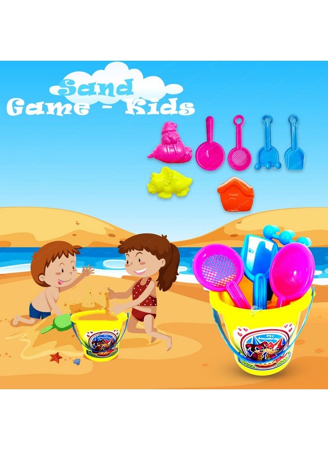 FunBlast Plastic Beach Castle Water Tools Toys Sand Game - Kids Beach Toys, Sand Toys for Kids -Multicolor