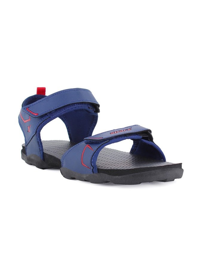 Sparx mens SS 713 | Latest, Daily Use, Stylish Floaters | Blue Sport Sandal - 7 UK (SS 713)
