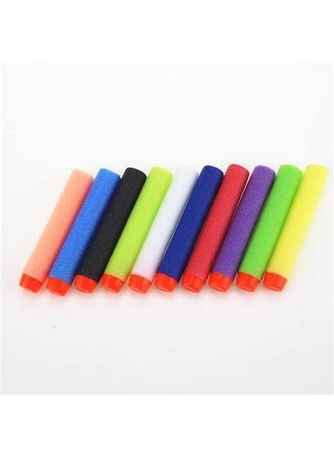 HOME BUY Hollow Out Soft Foam Refill Darts for N-Strike Elite Series Blasters White & Blue - White & Blue (Bullet 100)
