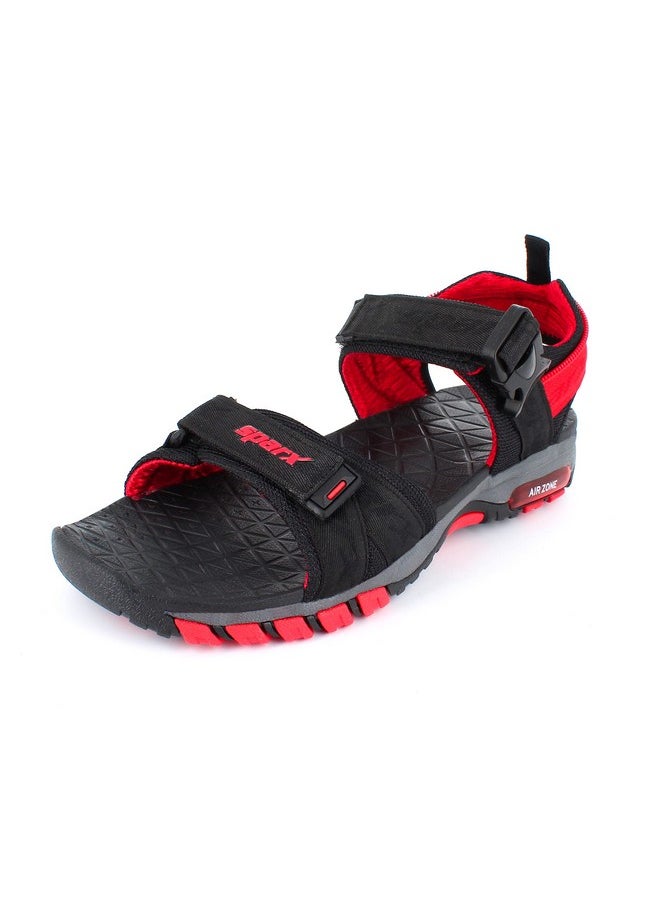 Sparx mens SS 520 | Latest, Daily Use, Stylish Floaters | Red Sport Sandal - 9 UK (SS 520)
