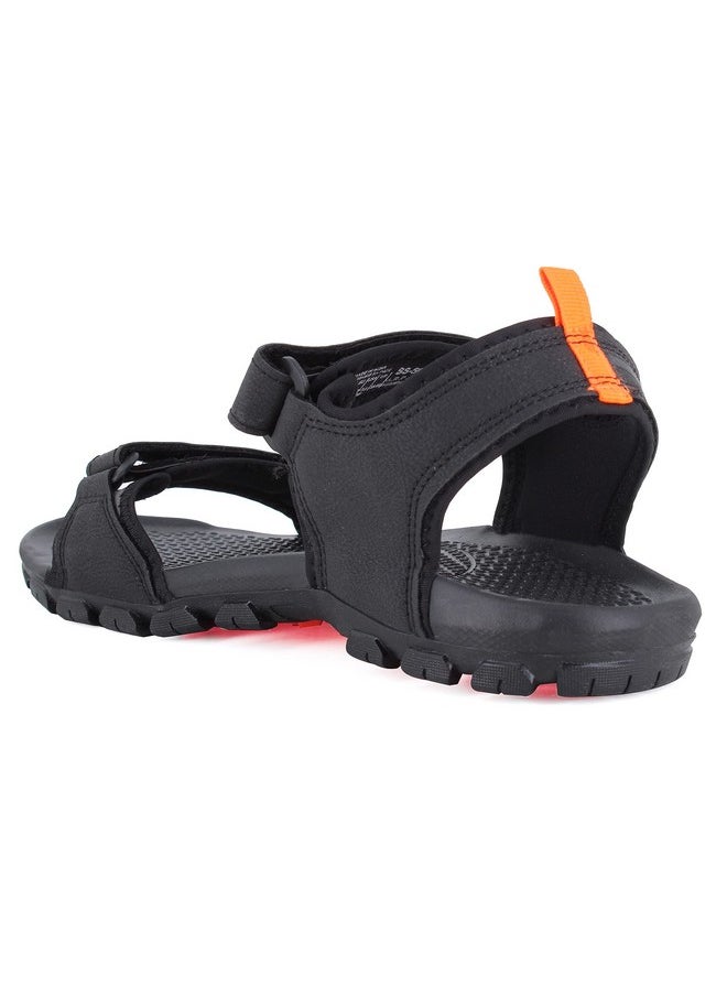 Sparx mens SS 561 | Latest, Daily Use, Stylish Floaters | Orange Sport Sandal - 10 UK (SS 561)