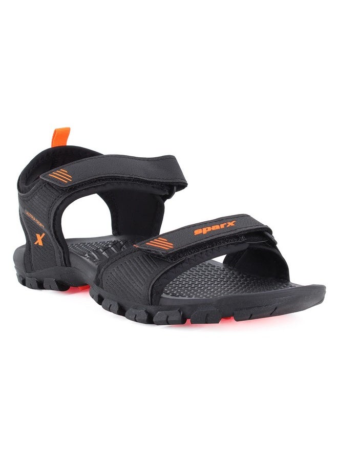 Sparx mens SS 561 | Latest, Daily Use, Stylish Floaters | Orange Sport Sandal - 10 UK (SS 561)