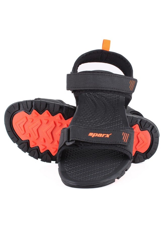 Sparx mens SS 561 | Latest, Daily Use, Stylish Floaters | Orange Sport Sandal - 10 UK (SS 561)