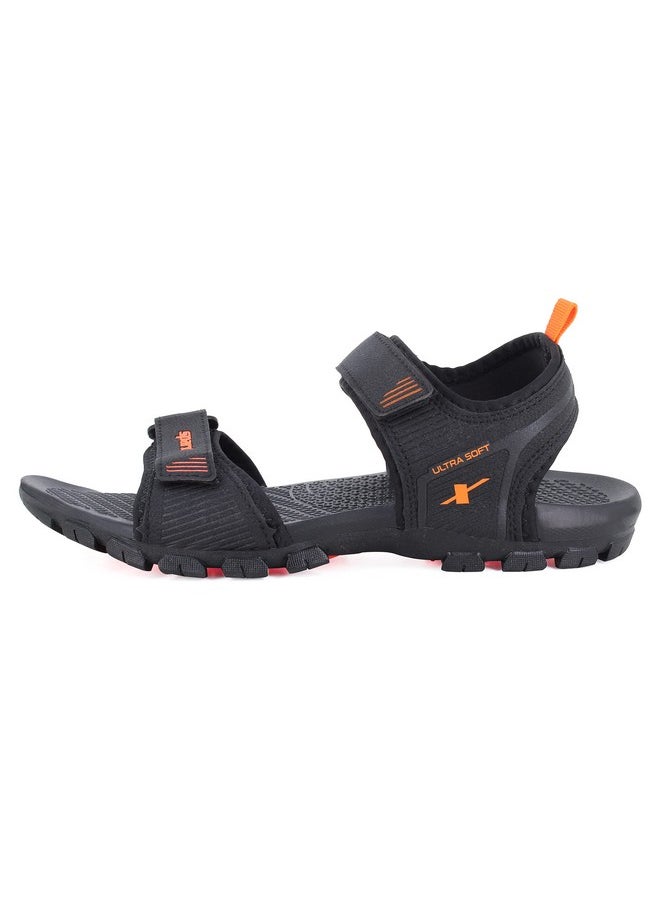 Sparx mens SS 561 | Latest, Daily Use, Stylish Floaters | Orange Sport Sandal - 10 UK (SS 561)