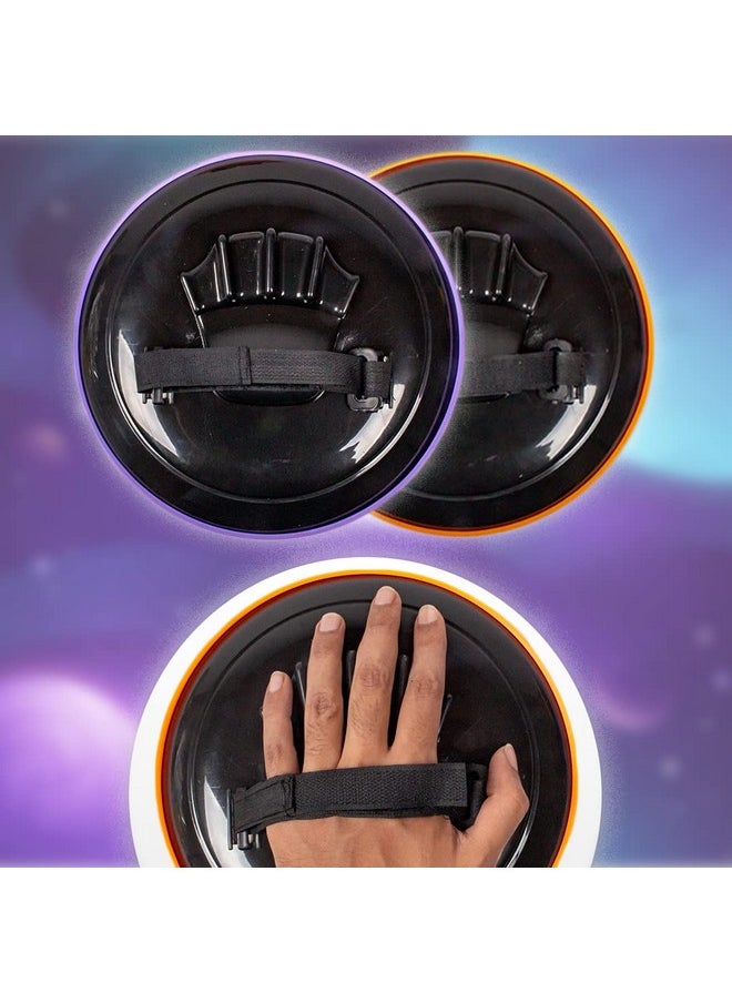 Ratna's Fun Shot Hand Tennis Sporty Game for Kids to Play Tennis with Racquets Getting Fixed on Your Palm (Space)
