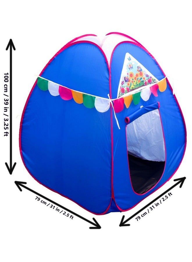 Homecute Igloo Type Foldable Popup Kid's Play Tent House (Small Size Blue)