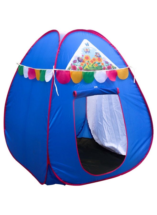 Homecute Igloo Type Foldable Popup Kid's Play Tent House (Small Size Blue)