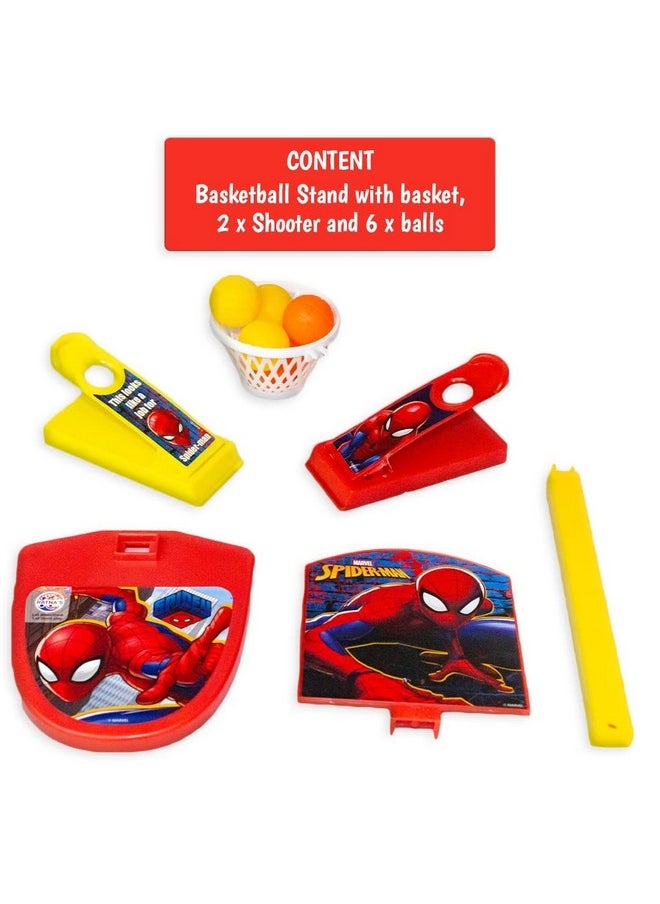 Ratna's Junior Basketball Spiderman | Family Tabletop Indoor Game for 2 Players Age 5 Year +