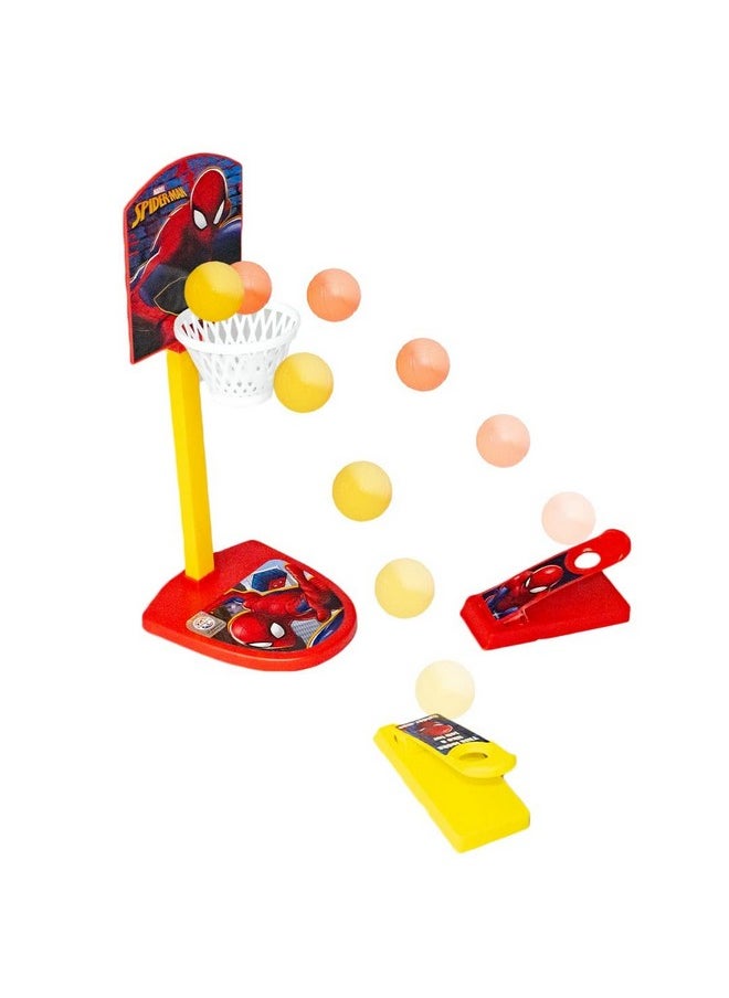 Ratna's Junior Basketball Spiderman | Family Tabletop Indoor Game for 2 Players Age 5 Year +
